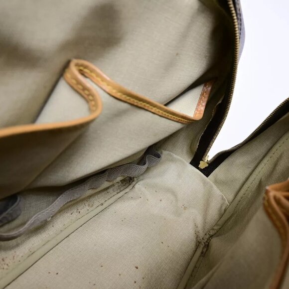 AUTHENTICITY GUARANTEED LOUIS VUITTON LV Logo Deauville Hand Bag Monogram - Picture 10 of 16